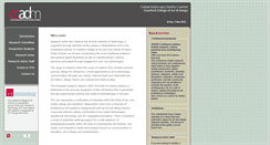 Desktop Screenshot of ccad-research.org